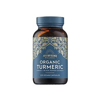 Ayurvediq Wellness - Turmeric Ginger & Pepper (120 capsule)