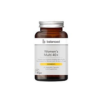 Balanced - Women's 40+ Multi Bottle (30 capsule)