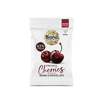 Org Dark Chocolate Cherries (45g)