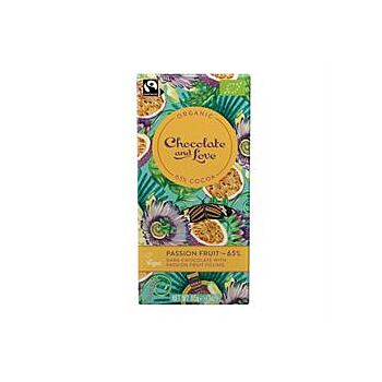 Chocolate and Love - Passion Fruit 65% Cocoa Bar (85g)