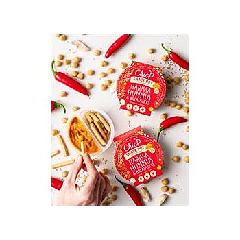Harissa Hummus Snack Pot (70g)