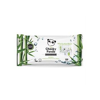 Cheeky Panda - Antibacterial Bamboo Wipes (90wipes)
