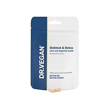 Dr Vegan - Debloat & Detox (60 capsule)