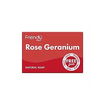 Friendly Soap - Rose Geranium Soap (95g)