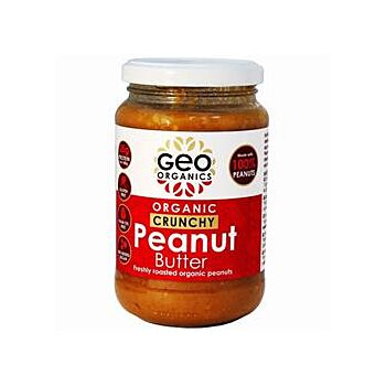 Georganics - Organic Peanut Butter Crunchy (350g)