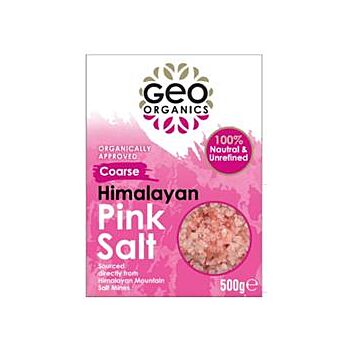 Georganics - Himalayan Pink Salt Coarse (500g)