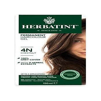 Herbatint - Chestnut Hair Colour 4N (150ml)