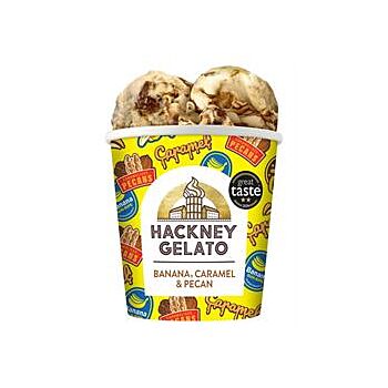 Banana Caramel & Pecan Gelato (460ml)