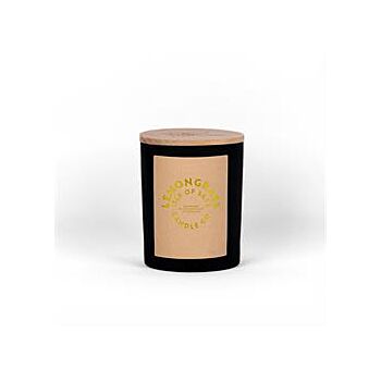 Lemongrass Black Candle (1unit)