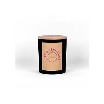 Lily & Bergamot Black Candle (1unit)