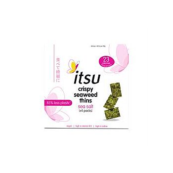 Itsu - Sea Salt Crispy Seaweed Thins (4 x 5g)