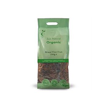 Just Natural Organic - Org Mixed Vine Fruit (500g)