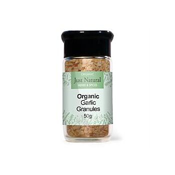 Just Natural Herbs - Org Garlic Granules Jar (65g)