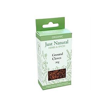 Just Natural Herbs - Org Cloves Ground Box (30g)