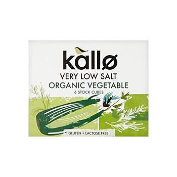 Kallo - Low Salt Vegetable Stock Cubes (60g)