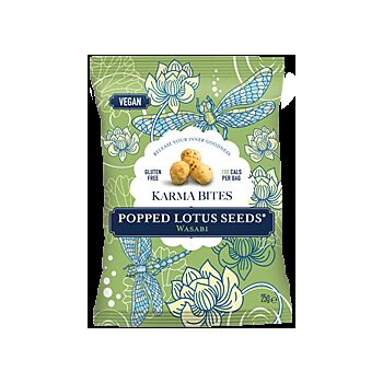 Karma Bites - Popped Lotus Seeds Wasabi (25g)