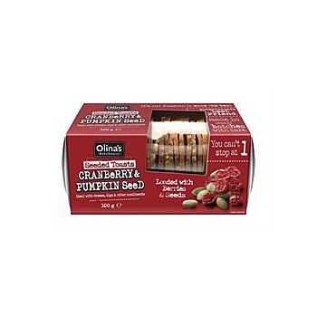 Olinas Bakehouse - Cranb. & Pumpkin Seeded Toasts (100g)