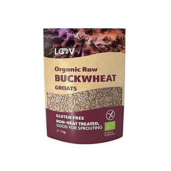 Loov - Organic Raw Buckwheat Groats (1kg)