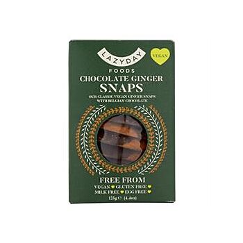 Lazy Days - Dark Belgian Choc Gingers (125g)