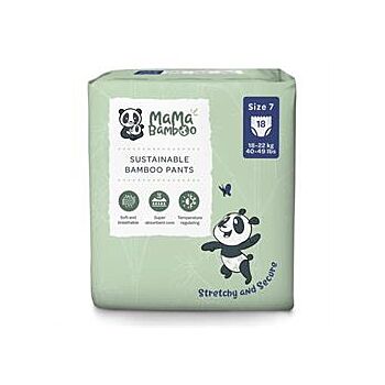 Mama Bamboo - Eco Nappy Pants - Size 7+ (18unit)
