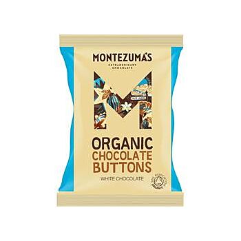 Organic White Chocolate Button (120g)