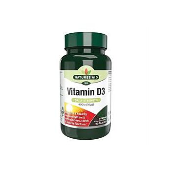 Natures Aid - Vitamin D 400iu (90 tablet)