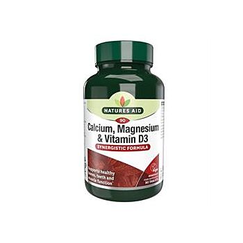 Natures Aid - Calcium Magnesium & Vit D3 (90 tablet)
