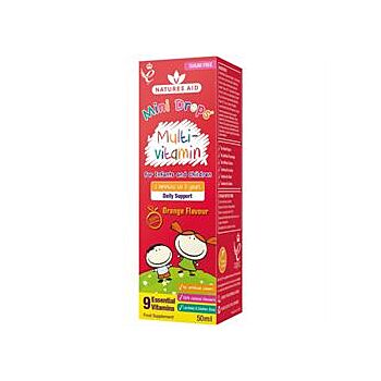 Natures Aid - Childrens Multi-Vitamin Drops (50ml)