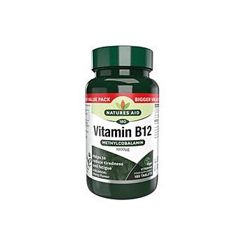 Natures Aid - Vitamin B12 1000ug (180 tablet)
