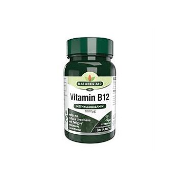 Natures Aid - Vitamin B12 1000ug (90 tablet)