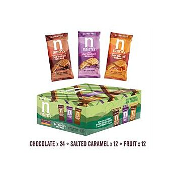Nairns - GF Oat Biscuits Mixed Case (48 x 30gpack)