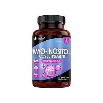 New Leaf Products - Myo-Inositol Capsules (120 capsule)