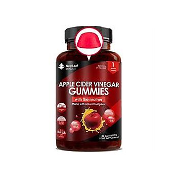 New Leaf Products - Apple Cider Vinegar Gummies (30gummies)