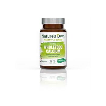 Natures Own - Wholefood Calcium 200mg (60 capsule)