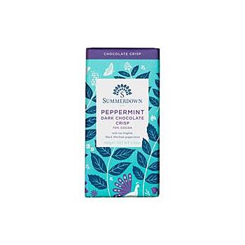 Peppermint Dark Choc Crisp Bar (100g)