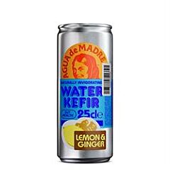 Lemon & Ginger Water Kefir Can (250ml)