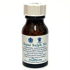Hepar Sulph 30C Homoeopathic (120 tablet)