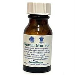 Natrum Mur 30C Homoeopathic (120 tablet)