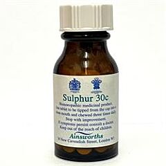 Sulphur 30C Homoeopathic Rem (120 tablet)