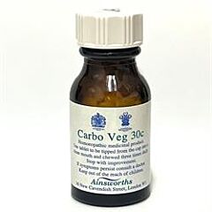 Carbo Veg 30C Homoeopathic Rem (120 tablet)