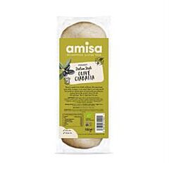 Organic Olive Ciabatta (180g)