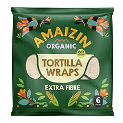 Org Tortilla Wraps Extra fiber (240g)