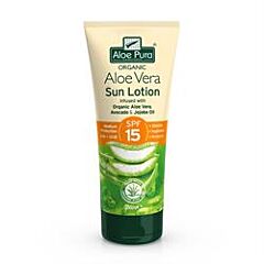 Aloe Vera Sun Lotion SPF15 (200ml)