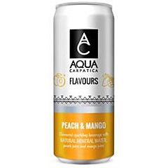 Peach & Mango Sparkling Water (330ml)