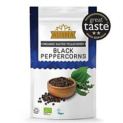 Organic Black Peppercorns Salt (100g)