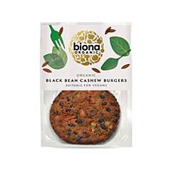 Org Black Bean Cashew Burgers (160g)