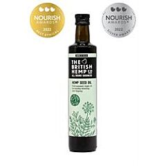 Cold-pressed hemp seed oil (500ml)