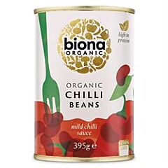 Red Kidney Chilli Beans Org (395g)