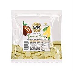 Org White Choc Banana Chips (70g)
