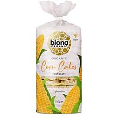 Org No Salt Corn Cakes (110g)